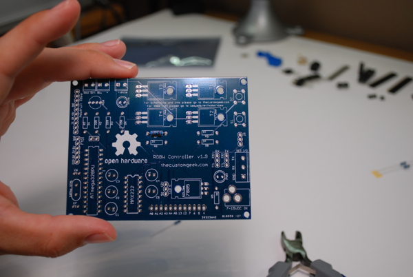 First resistor in!