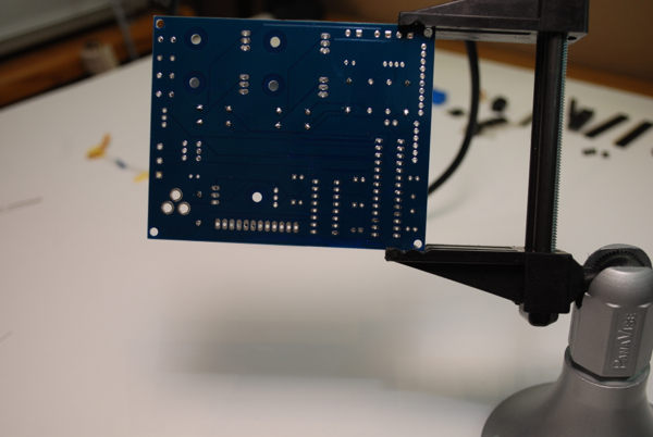 Soldered and trimmed!